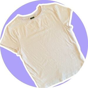 Short sleeve teen t-shirt sz XXS pale lavender.  Very soft, EUC